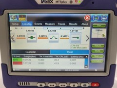 VeEX MTTplus, MTTplus-410+ OTDR Module, 1310/1550/Aux 1330nm, OPM, OLS, VFL