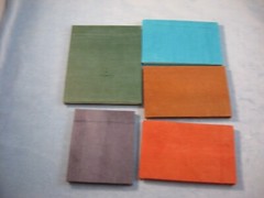 5 Handmade Natural Paper Blank Book-Journal-Diary-Notepad-Dream Book-Memo NOS
