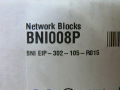 Balluff Bni008p I/O Module Bni Eip-302-105-R015
