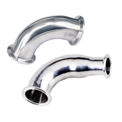 0.5″ 1.5″ 2″ Tri Clamp 90 Degree Elbow 304 Stainless Steel Sanitary Fitting