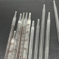 Lot Of (34) Mixed Kimax Glass Bulb Volumetric and Serological Pipettes