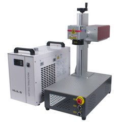 CRS 10W UV Laser Marking Machine S&A Chiller F Leather Glass Wood Acrylic Metal