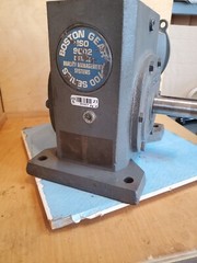 Boston Gear F726-50-B5-G? Speed Reducer,C-Face,56C,? RATIO 50:1 UNSURE OF PART #