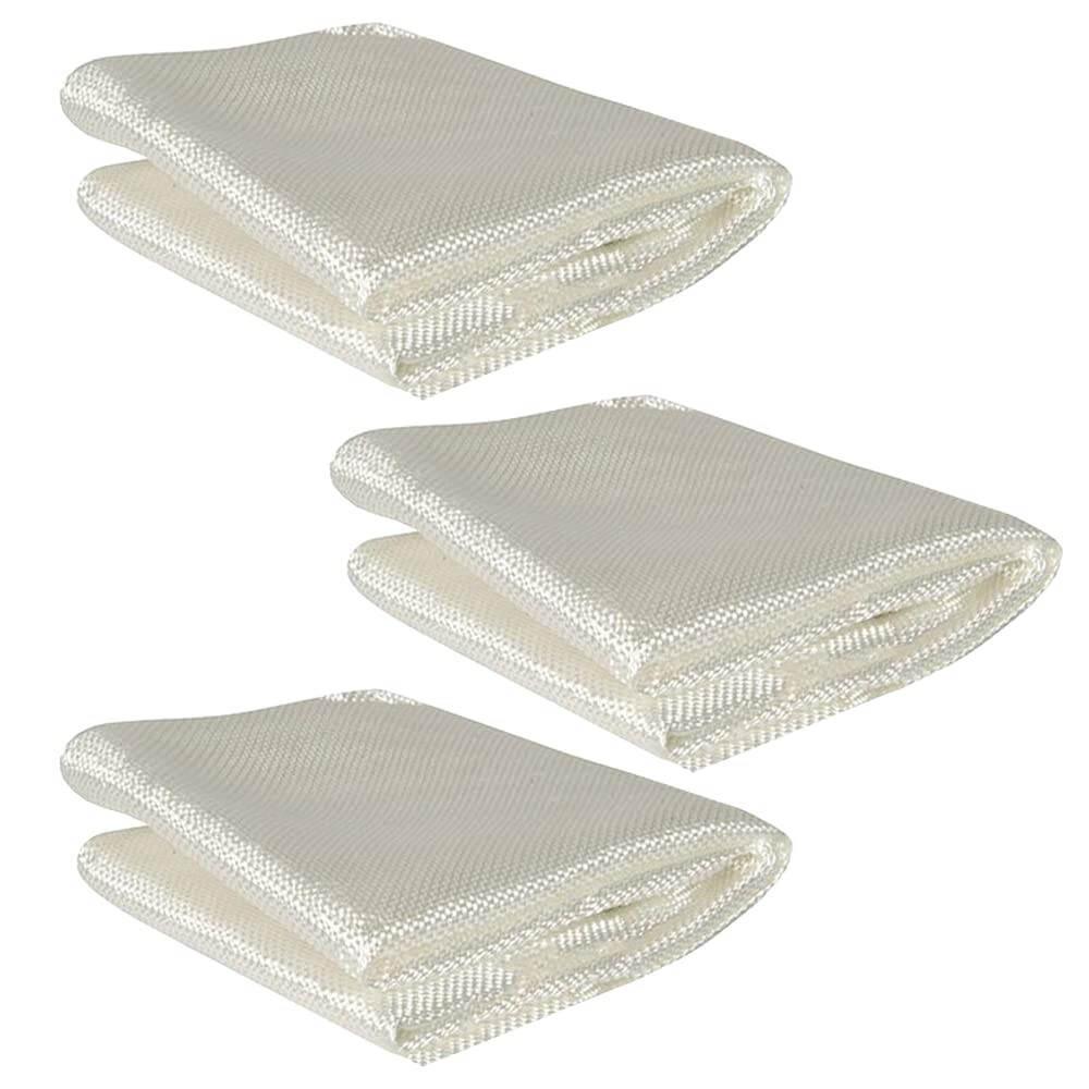 Fiberglass Cloth, 6 Oz, 50 Inches x 12 Feet / 4 yd. Long – Pack of 3