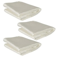 Fiberglass Cloth, 6 Oz, 50 Inches x 12 Feet / 4 yd. Long – Pack of 3