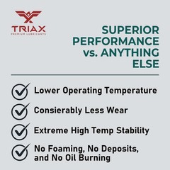 TRIAX Kompressor MV 46 (SAE 20) Full Synthetic Air Compressor Oil (1 Quart)