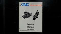 OMC Stern Drives Service Manual Fuel Systems 1996 Illustrated Guide