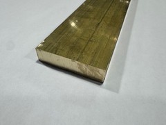 1/2″ x 2″ C360 Brass Flat Bar x 48″ Long, Half Hard, Free Cutting, Mill Stock