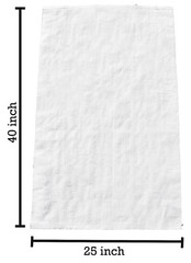 (100) Reusable Contractor Sandbags – 25″ x 40″ – Garbage, Dumpster Bag Trash