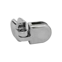 10 Pc Door Hasp Pair Glass Connector Chrome 3/16” Tempered Glass Shelf