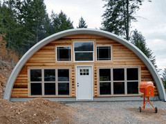 40x20x18 DuroSPAN Metal Barn Off Grid Home & Shop Steel Buildings Open DIY Ends