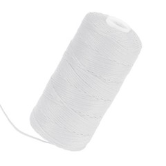White Mason Line String 600 Feet #18 Braided Nylon Twine 600FT,