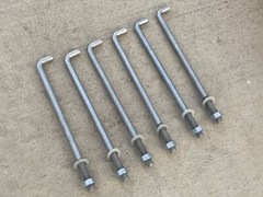 Sandbaggy 1/2″ x 10″ Threaded Concrete Anchor L-Bolts – Hot Dipped Galvanized