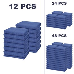 12/24/48 Pack Moving Blankets 80″ x 72″ Pro Economy Quilted Furniture Pads Blue
