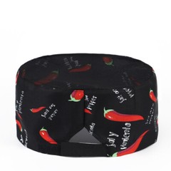 Kitchen Cooking Chef Hat Restaurant Service Flat Top Mesh Breathable Beanie Cap