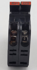 FPE NC0250 50 A 2-Pole Stab-Lok 120/240V Federal Pacific Circuit Breaker USED