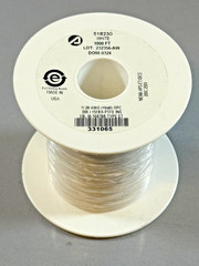 Alpha Wire 518230 Silver-Coated Copper Hook Up Wire MIL-W-M16878/6, 1000FT Spool