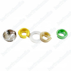 Novaloc Type PEEK Cap Matrix Titanium Housing Caps Retention Insert Caps