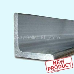 Aluminum Angle 3/8″ x 3″ x 3″ x 4 Feet Unpolished Alloy 6061 90 Degrees Stock