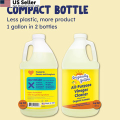 Originally Yellow Lemon White Vinegar For 64 Fl Oz (Pack of 2), Lavender