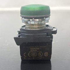 ELECTRICAL PUSHBUTTON SPRECHER SCHUH PILOT LIGHT GREEN D7MP3PN3X D7-N3G