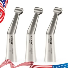 AZDENT Dental 1:1 Direct Drive Slow Speed Contra Angle Handpiece Push Button
