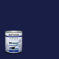 Rust-Oleum, Navy Blue, 207002 Marine Topside Paint, 1-Quart, 32 Fl Oz