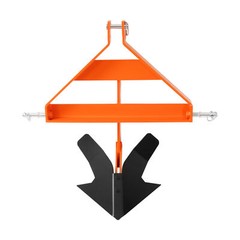 Powder Coated Middle Buster For Category 1,3 Point Tractors Quick Hitch Plow
