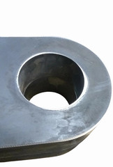 JRB 416 Blank Quick Attach for JRB Loader mounts+Wear Plates (Ears) for top hook