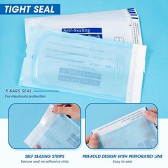 Sterilization Pouches- 5.25 ” x 10 ” Dental Medical Self Seal Pouch Bag 1000pcs