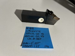 valenite HPVJL-20 4D Indexible Carbide Lathe Toolholder MVLNL 5.125OAL 1.25”sha