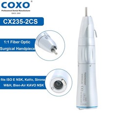 COXO Dental Straight Nose Cone Handpiece Inner/External Water Channel NSK KAVO