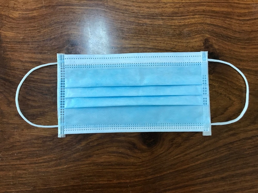 50 PCS 3-PLY Disposable Face Mask Non Medical Surgical Earloop Mouth Dust Cover