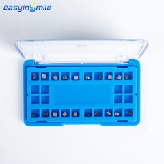 20XOrthodontic Self-ligating Brackets Dental Metal Braces ROTH/MBT 022 3/345Hook
