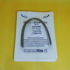 50 Packs Dental Arch Wires Orthodontic Thermal Activated NITI Rectangular Ovoid