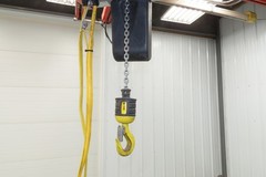 Kone Cranes 1/4 Ton Electric Chain Hoist 16′ Lift 16/5 FPM 2 Speed 460 Volt 3PH