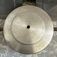 Aluminum Dead Weight 10000, 6600, 4900 Grams Laboratory 6 Inch Diameter