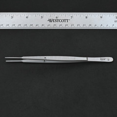 Aesculap BD662R Gerald Tissue Forceps Delicate 1×2 Teeth Straight 6 7/8 in