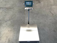 BenchTek US-BT2424 Floor Scale 1,000 lb x .2 lb Legal for Trade 24″x24″ NTEP