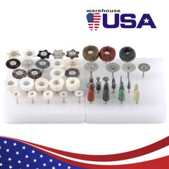 51pcs Kit de Pulido Dental HP Brocas de 2.35 mm para Compuesto y Cerámica AZDENT