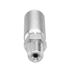 12 Pack Hydraulic Hose Fittings, 1/4″ I.D. Hose X 1/4″ NPTF Male with Protection