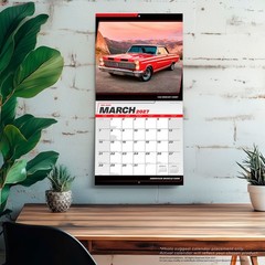 American Muscle Cars OFFICIAL | 2027 12×24″ (Hanging) Wall Calendar