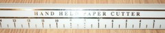 WrapMaster Hand Held Paper Cutter 32″ Plastic White Gold Made In USA B