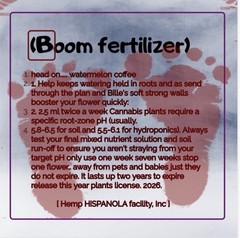 (Dirty diaper) fertilizer Boom Rose 32 oz Bottle (watermelon)￼