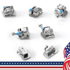 Dental Orthodontic Brackets Brces 1st buccal tube Self Ligating ROTH/MBT 0.022