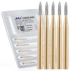 JMU Dental Orthodontic Trimming and Finishing Carbide Burs Need Egg for HP, 5PCS
