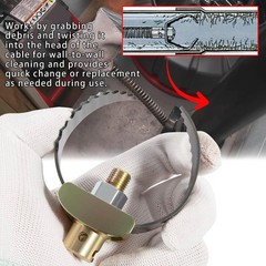 52817 T-231 2-1/2″ C Cutter Drain Cleaner Tools for Ridgid K-40 K-45 K-50 K-3800