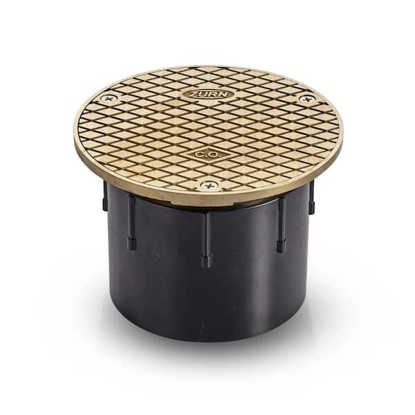 ZURN CO2450-AB4 4″ ABS Adjustable Floor Cleanout For Foot Traffic Applications