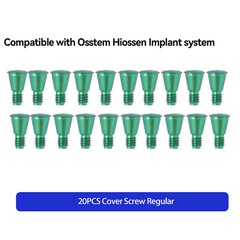 Dental Cover Screws Mini Regular for Osstem Hiossen Healing Abutment Hex 1.2