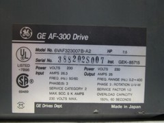 GENERAL ELECTRIC 6VAF323007B-A2 (AS PICTURED) UNMP